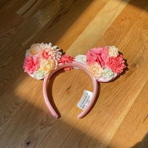 Floral Mickey Mouse ears